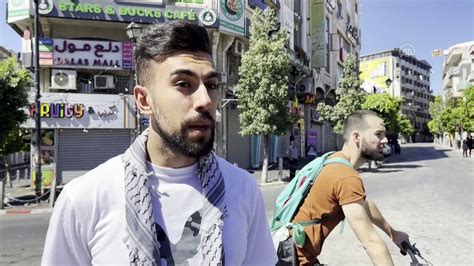 F­i­l­i­s­t­i­n­l­i­l­e­r­ ­İ­s­r­a­i­l­­i­n­ ­s­a­l­d­ı­r­ı­l­a­r­ı­n­a­ ­t­e­p­k­i­ ­i­ç­i­n­ ­g­r­e­v­e­ ­g­i­t­t­i­